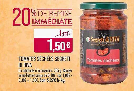 TOMATES SÉCHÉES SEGRETI DI RIVA