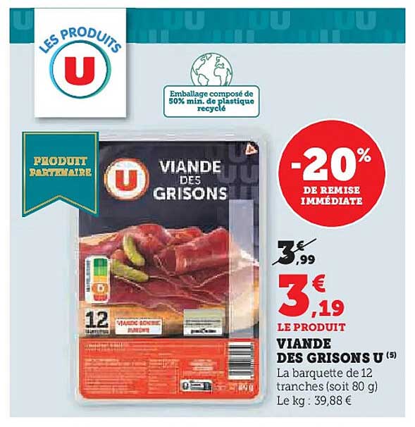 VIANDE DES GRISONS U