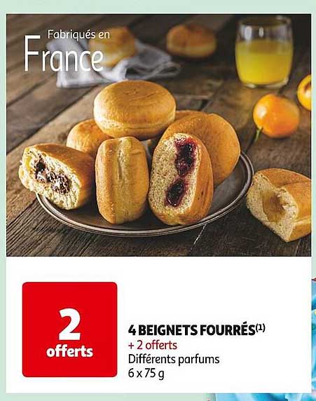 4 BEIGNETS FOURRÉS(1)