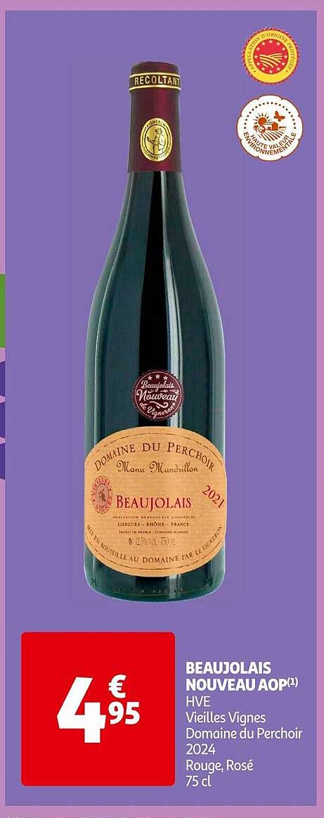 BEAUJOLAIS NOUVEAU AOP(1) HVE