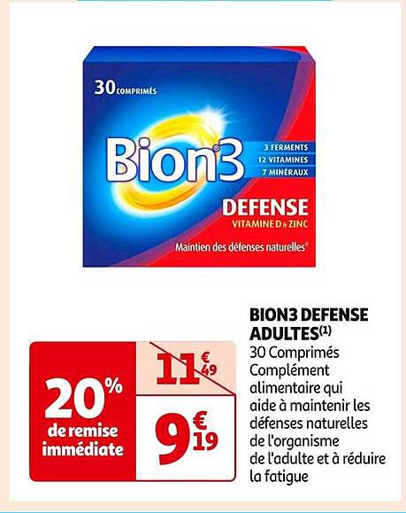 BION3 DEFENSE ADULTES