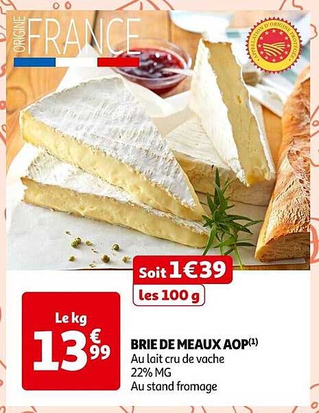 BRIE DE MEAUX AOP