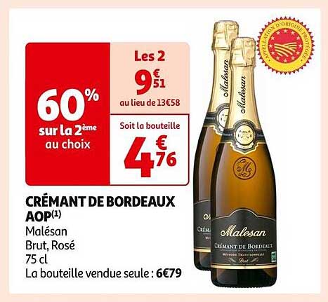 CRÉMANT DE BORDEAUX AOP(1)