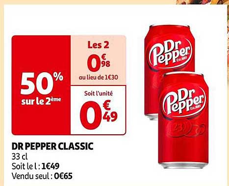 DR PEPPER CLASSIC