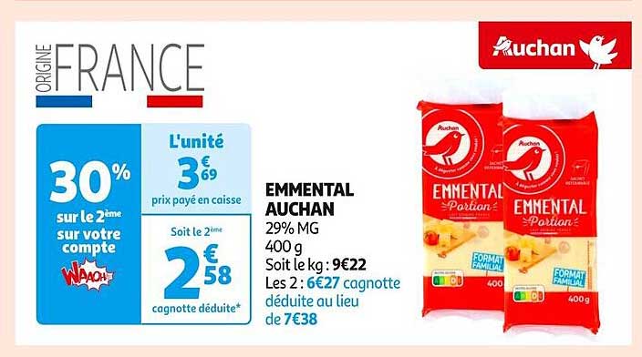 EMMENTAL AUCHAN