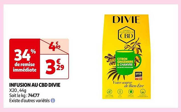 INFUSION AU CBD DIVIE