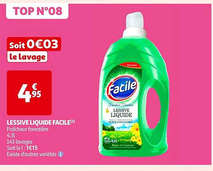 LESSIVE LIQUIDE FACILE