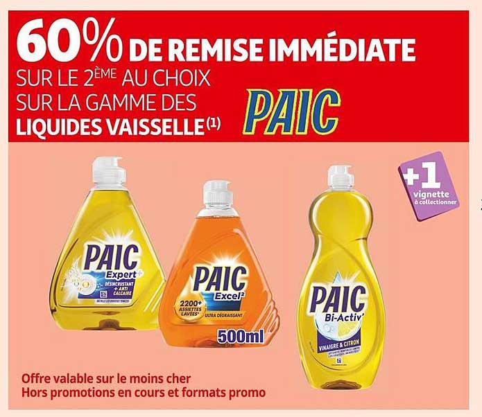 PAIC Liquides Vaisselle