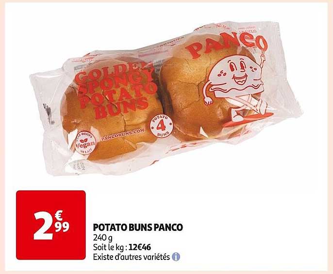 POTATO BUNS PANCO