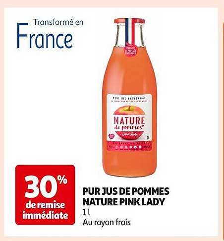 PUR JUS DE POMMES NATURE PINK LADY