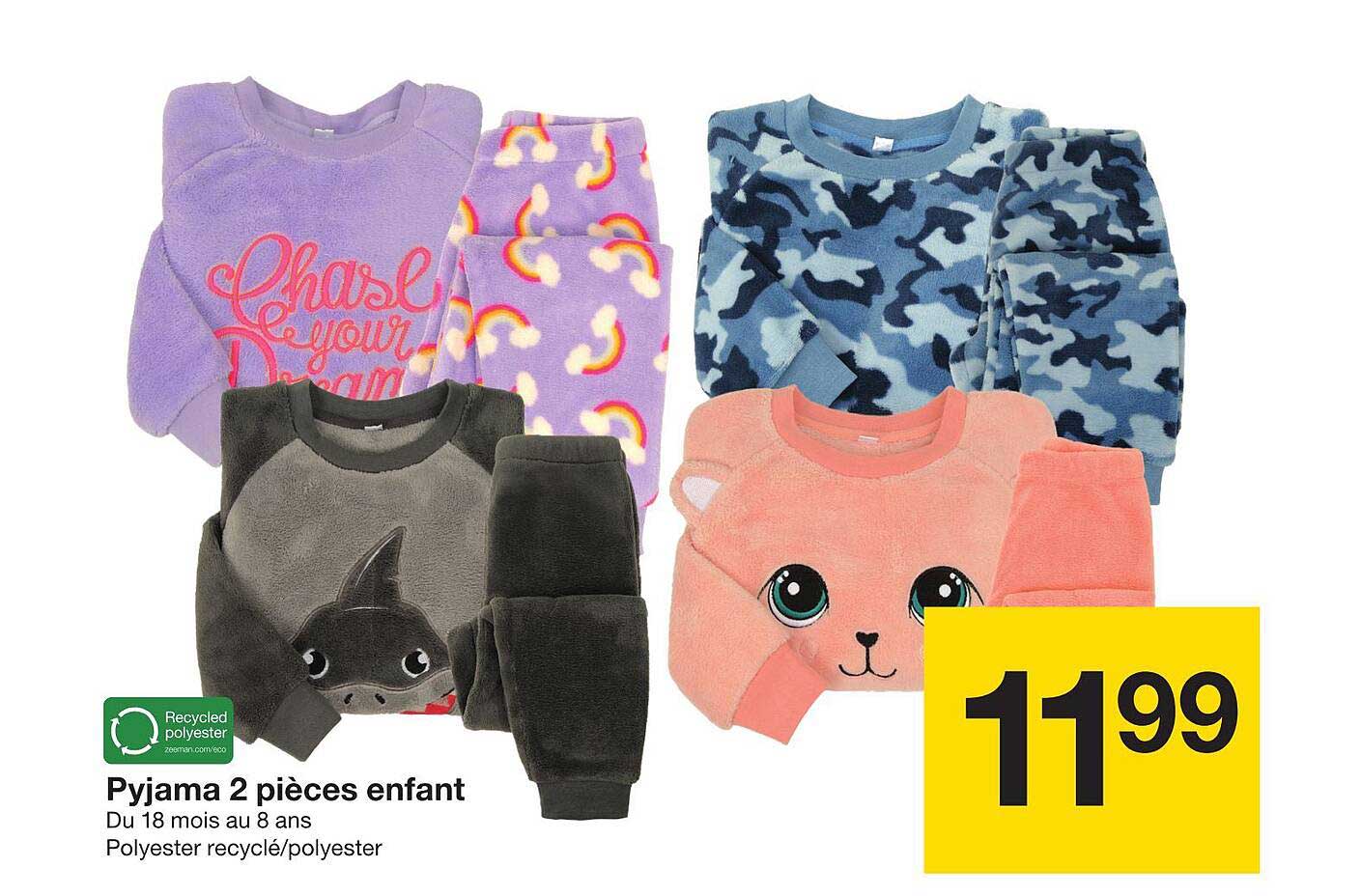 Pyjama 2 pièces enfant