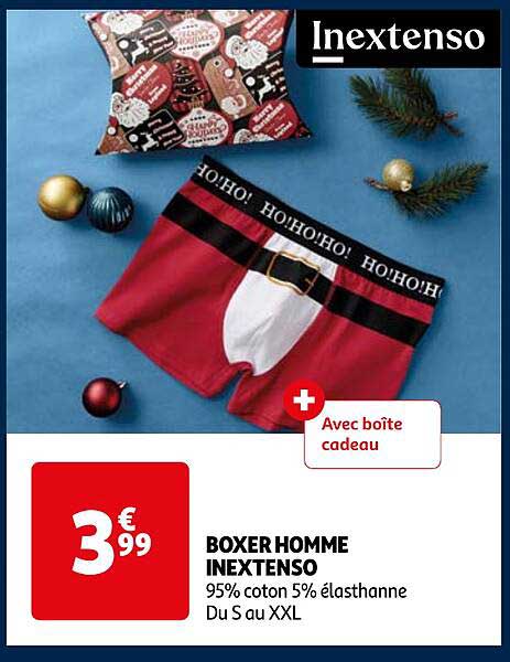 BOXER HOMME INEXTENSO