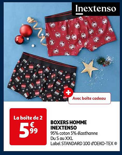 BOXERS HOMME INEXTENSO