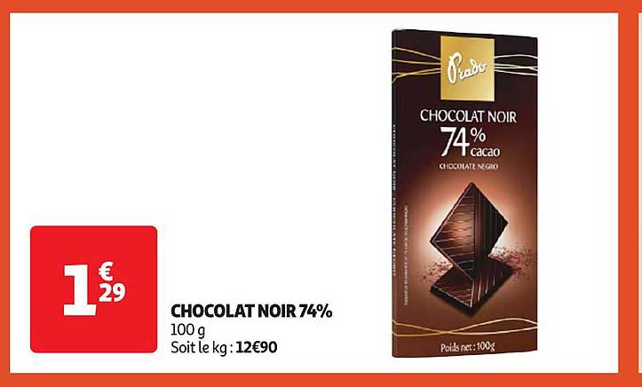 CHOCOLAT NOIR 74%