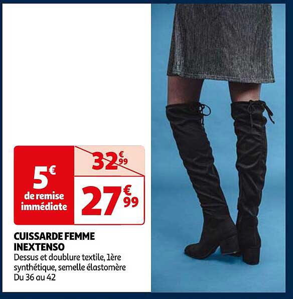 CUISSARDE FEMME INEXTENSO