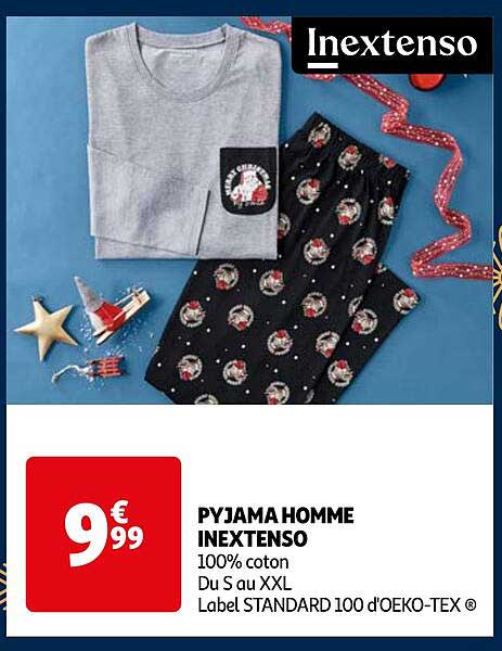 PYJAMA HOMME INEXTENSO