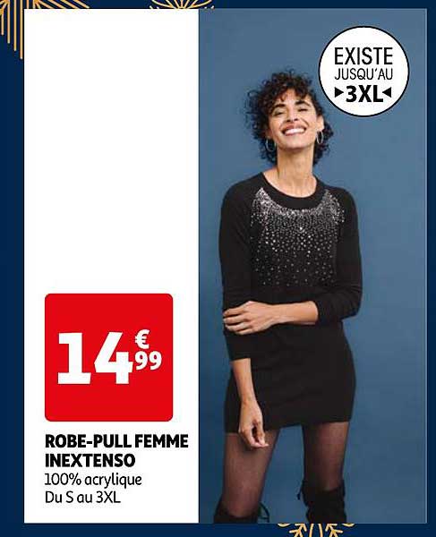 ROBE-PULL FEMME INEXTENSO