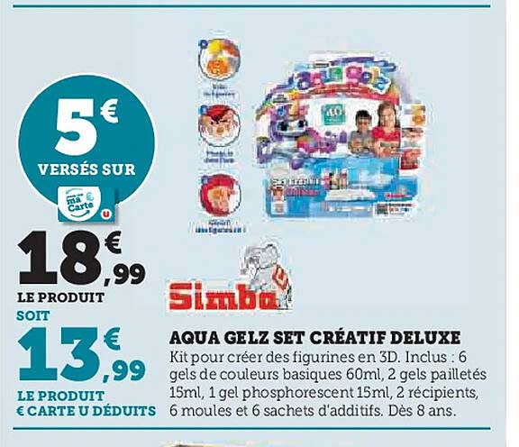 AQUA GELZ SET CRÉATIF DELUXE