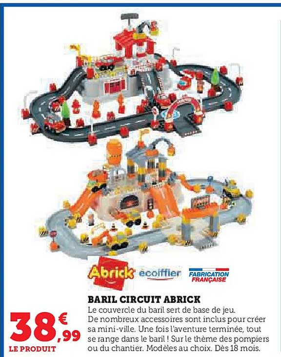 BARIL CIRCUIT ABRICK