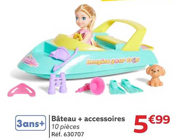 Bateau + accessoires