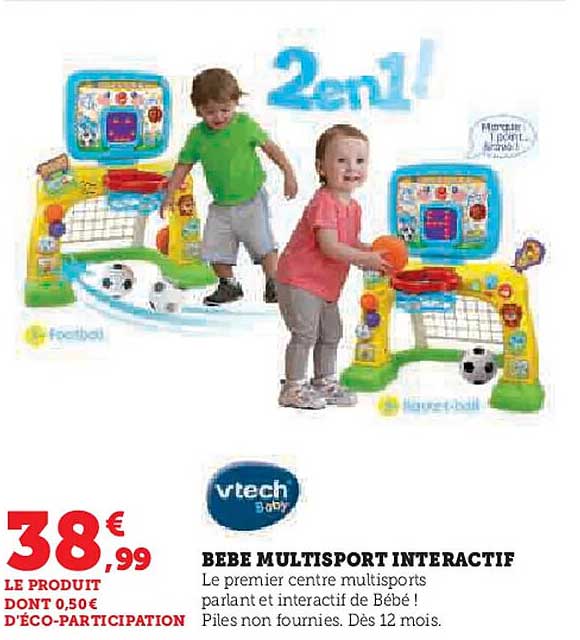 BEBE MULTISPORT INTERACTIF