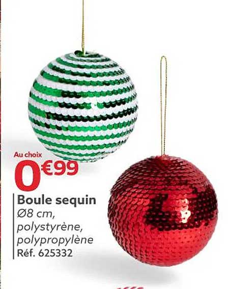 Boule sequin