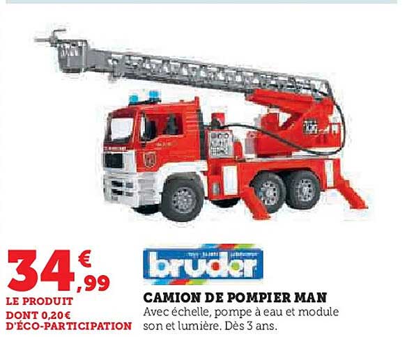 CAMION DE POMPIER MAN