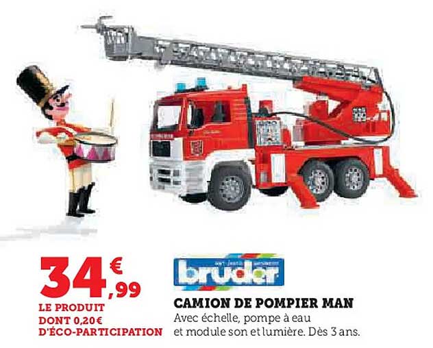 CAMION DE POMPIER MAN