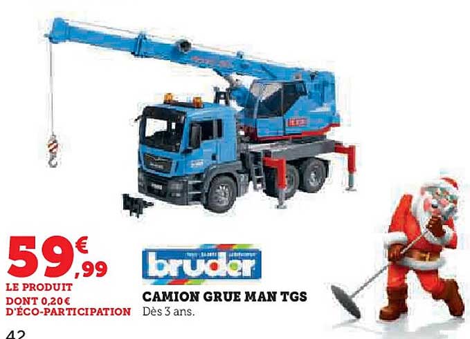 CAMION GRUE MAN TGS