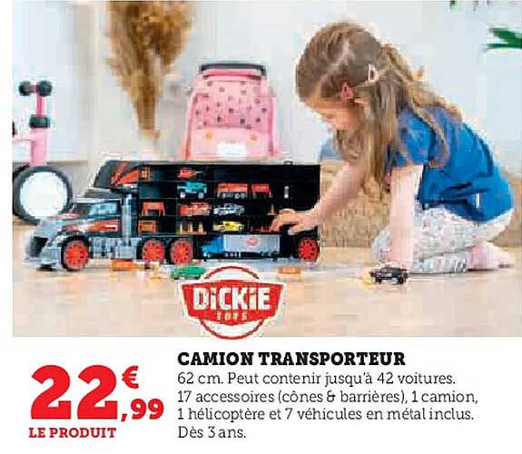 CAMION TRANSPORTEUR