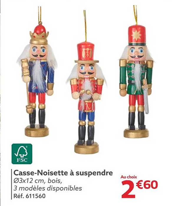 Casse-Noisette à suspendre