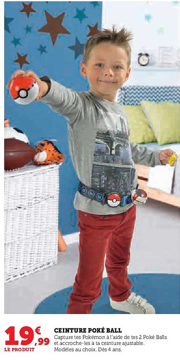 CEINTURE POKÉ BALL