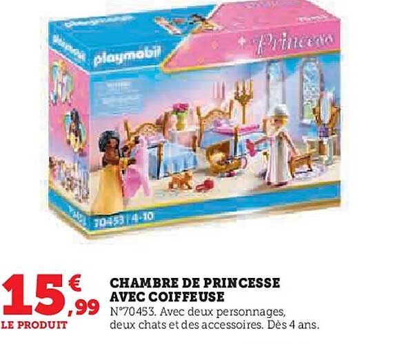 CHAMBRE DE PRINCESSE AVEC COIFFEUSE