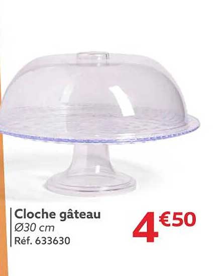 Cloche gâteau