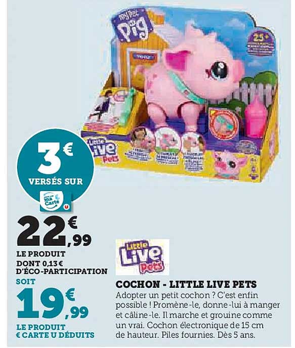 Cochon - LITTLE LIVE PETS