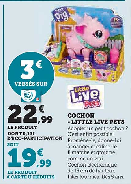 Cochon - LITTLE LIVE PETS