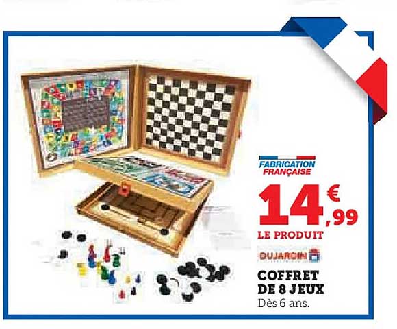 COFFRET DE 8 JEUX