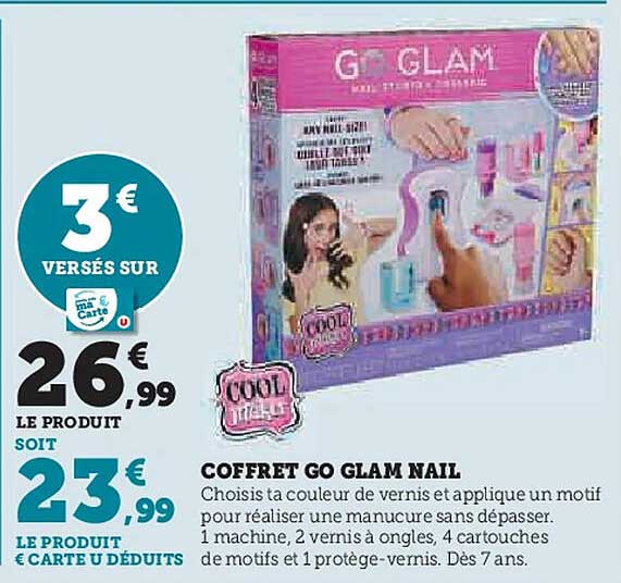 COFFRET GO GLAM NAIL