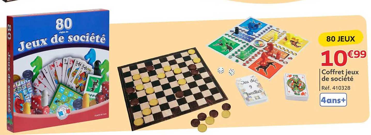 Coffret jeux de société