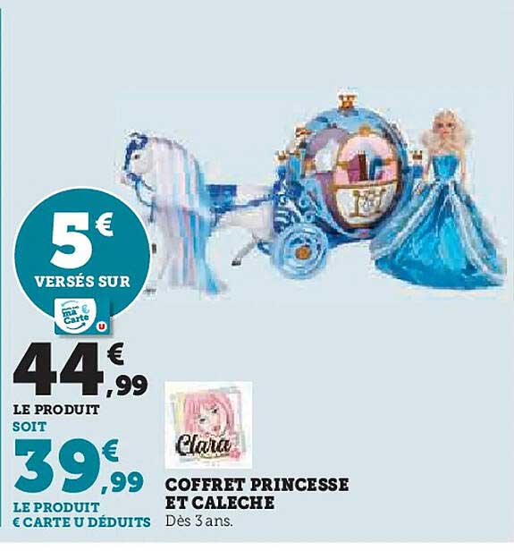 Coffret Princesse et Caleche