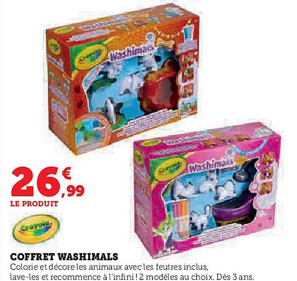 COFFRET WASHIMALS