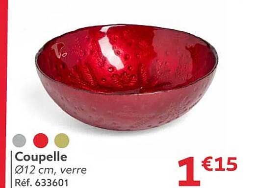 Coupe en verre 12 cm