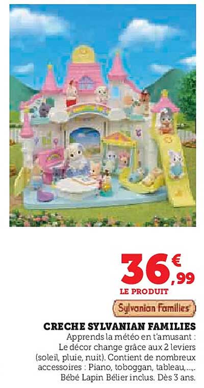 CRECHE SYLVANIAN FAMILIES