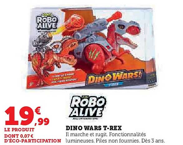 DINO WARS T-REX