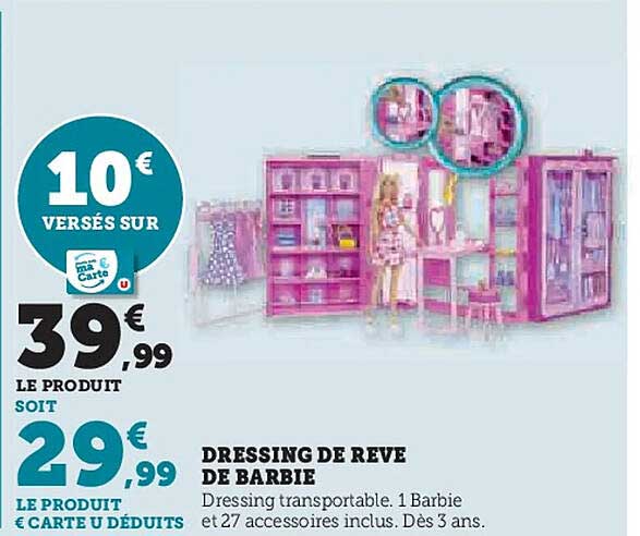 DRESSING DE REVE DE BARBIE