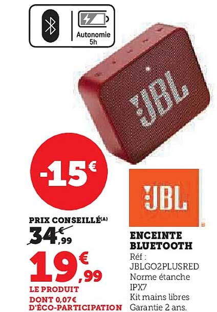 ENCEINTE BLUETOOTH