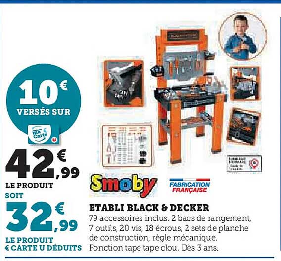 ETABLI BLACK & DECKER