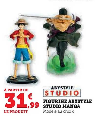 FIGURINE ABYSTYLE STUDIO MANGA