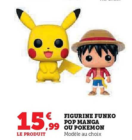 FIGURINE FUNKO POP MANGA OU POKEMON