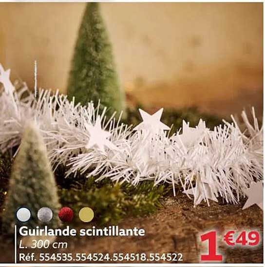 Guirlande scintillante